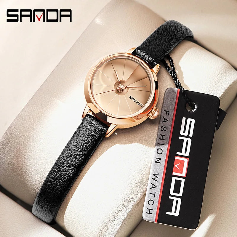 Creative Dial Rose Gold Stainless Women Watches Bracelet - Premium  from vistoi shop - Just $33.99! Shop now at vistoi shop