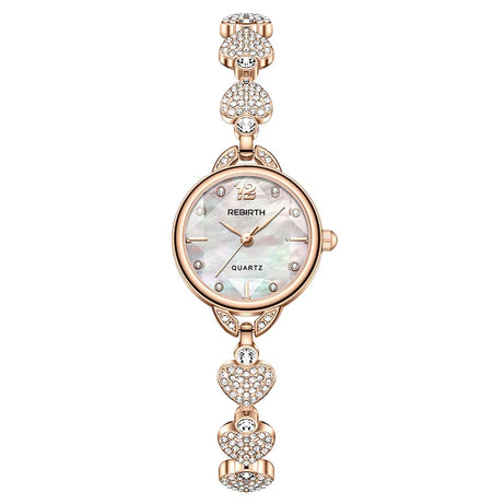 Rose Gold Watch Heart Love pattern Women Bracelet - Premium  from vistoi shop - Just $33.99! Shop now at vistoi shop