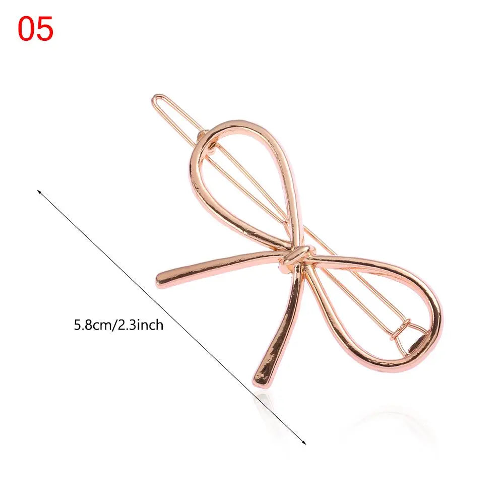 Geometric Ponytail Hairpins Bobby Pins Knot Hair - Premium  from vistoi shop - Just $12.99! Shop now at vistoi shop