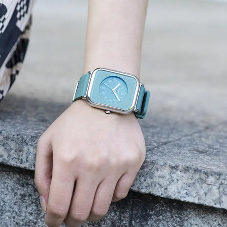 Fashion Women's Watch Silicone Watchband Simple Green Pink Arabic Numerals Female Quartz Wristwatch Relojes Para Mujer - Premium  from vistoi shop - Just $34.99! Shop now at vistoi shop