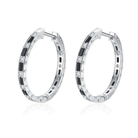 Engagement Hoop Earrings for Women Jewelry - Premium  from vistoi shop - Just $24.99! Shop now at vistoi shop