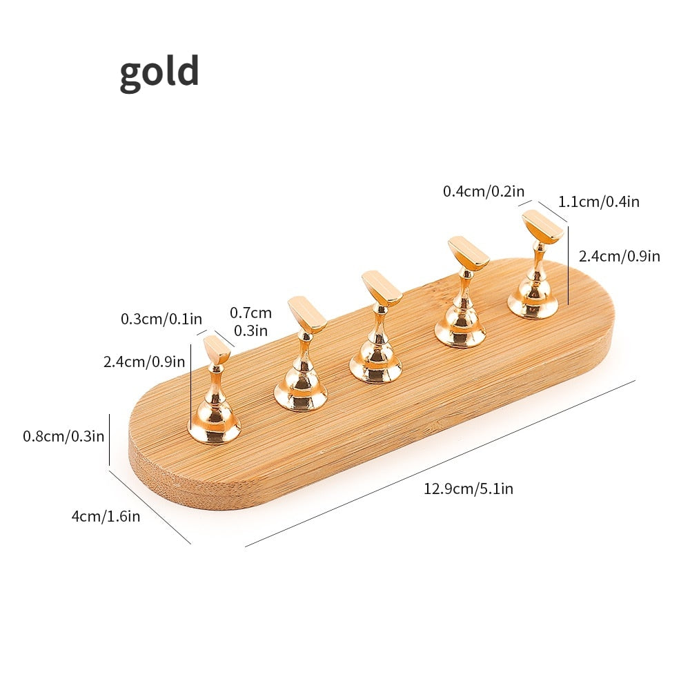 8pcs Strong Magnetic Nail Holder Practice Display Stand - Premium  from vistoi shop - Just $19.99! Shop now at vistoi shop
