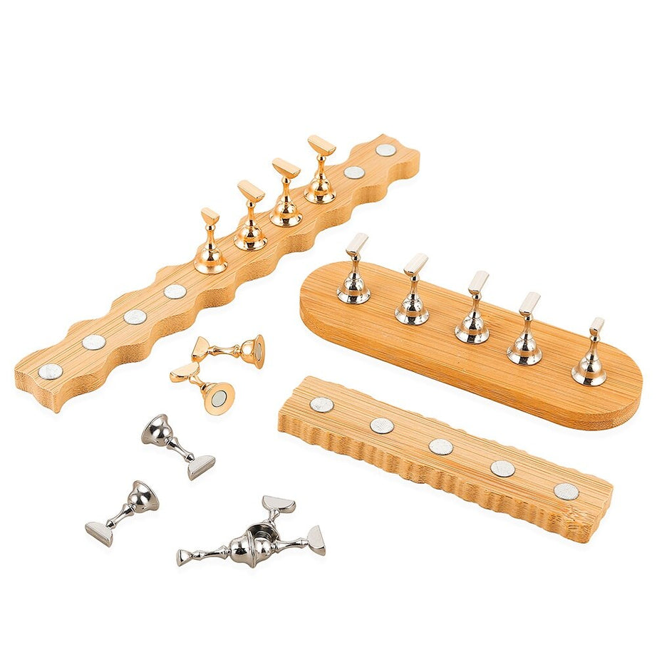 8pcs Strong Magnetic Nail Holder Practice Display Stand - Premium  from vistoi shop - Just $19.99! Shop now at vistoi shop