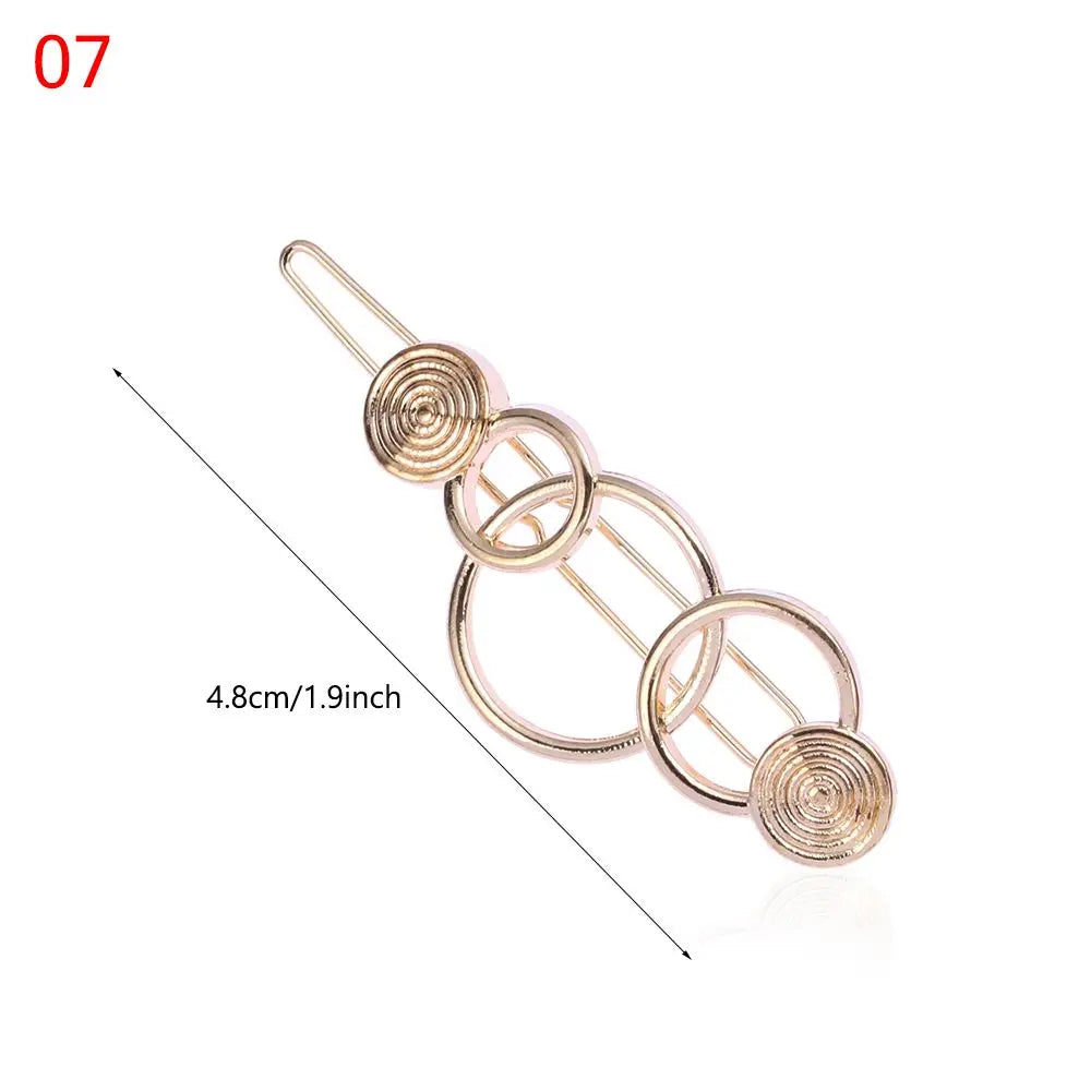 Geometric Ponytail Hairpins Bobby Pins Knot Hair - Premium  from vistoi shop - Just $12.99! Shop now at vistoi shop