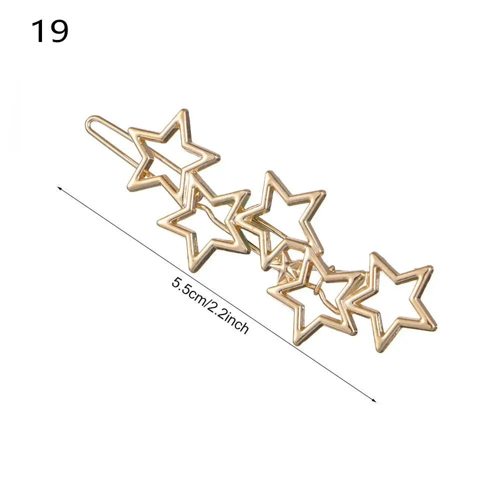 Geometric Ponytail Hairpins Bobby Pins Knot Hair - Premium  from vistoi shop - Just $12.99! Shop now at vistoi shop