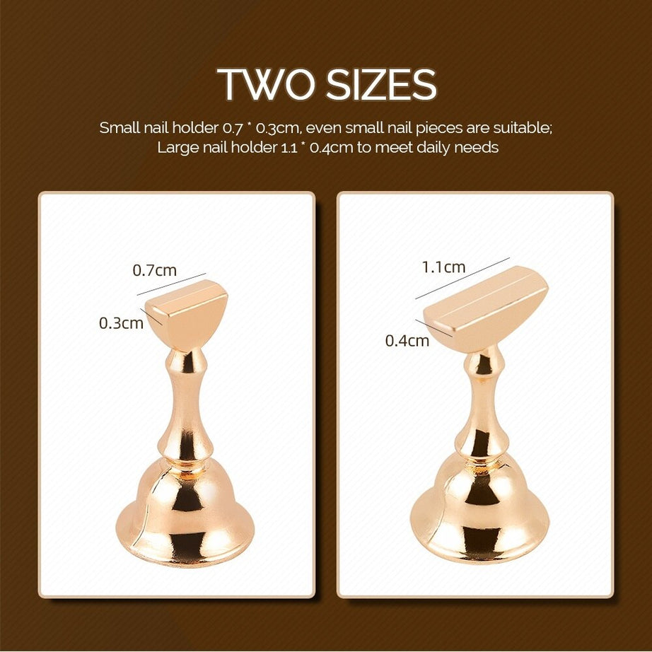 8pcs Strong Magnetic Nail Holder Practice Display Stand - Premium  from vistoi shop - Just $19.99! Shop now at vistoi shop