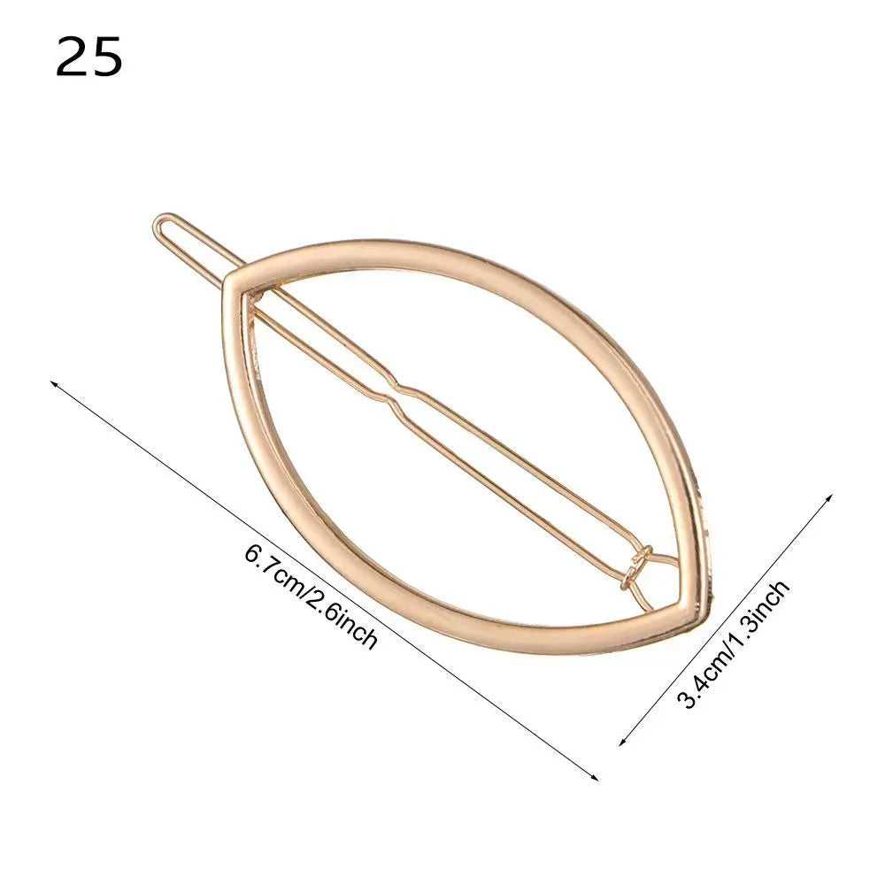 Geometric Ponytail Hairpins Bobby Pins Knot Hair - Premium  from vistoi shop - Just $12.99! Shop now at vistoi shop