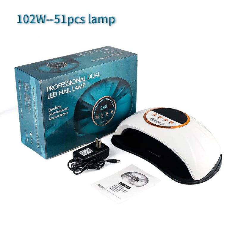 Strong Power UV LED Nail Dryer Smart Sensor Nail Lamp - Premium  from vistoi shop - Just $34.99! Shop now at vistoi shop