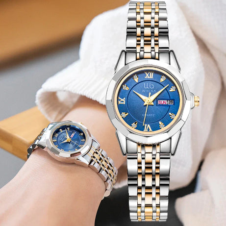 Week Date Women Classic Wrist Watches Minimalist Design - Premium  from vistoi shop - Just $29.99! Shop now at vistoi shop