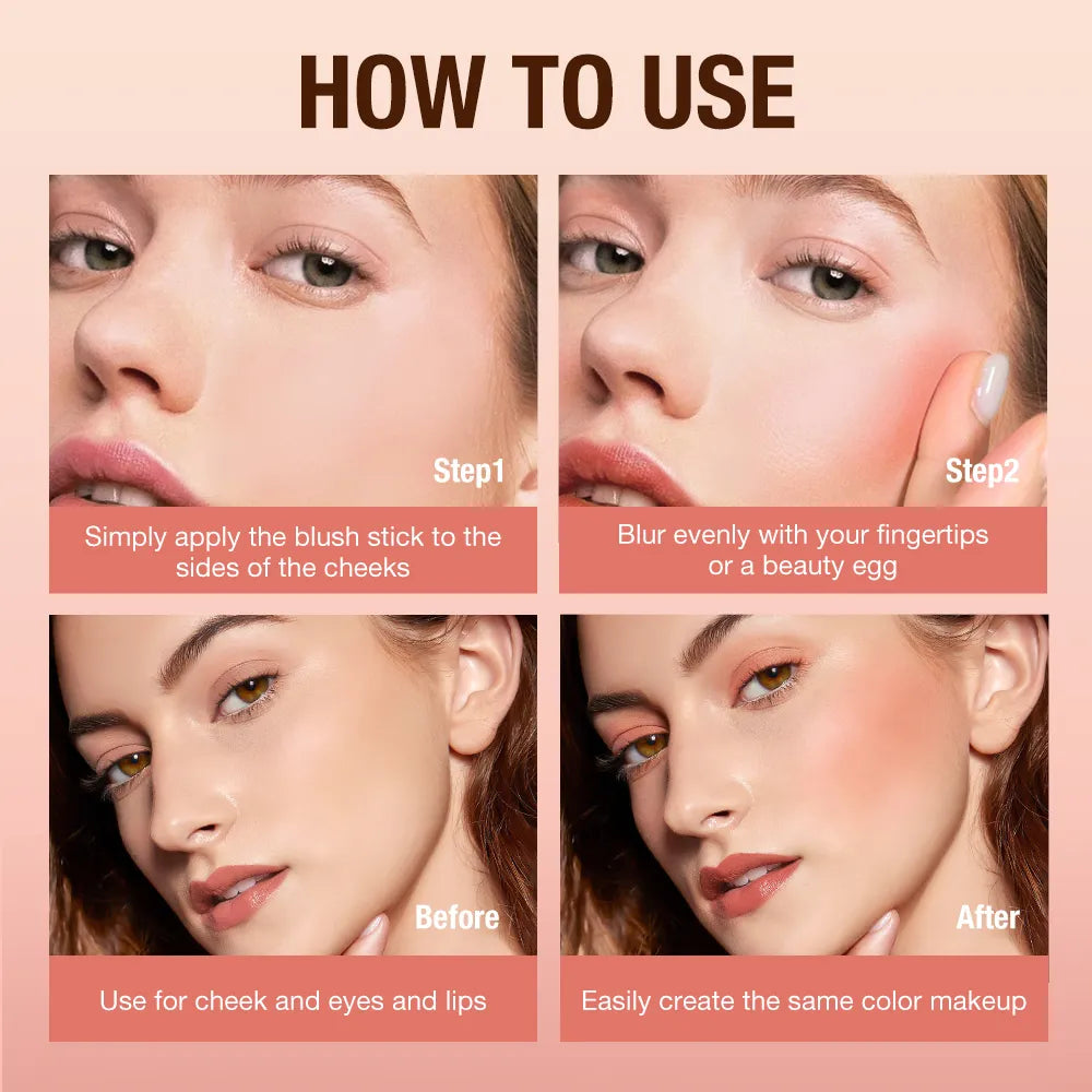 Lipstick Matte Blush Stick with Waterproof Long Lasting - Premium  from vistoi shop - Just $29.99! Shop now at vistoi shop