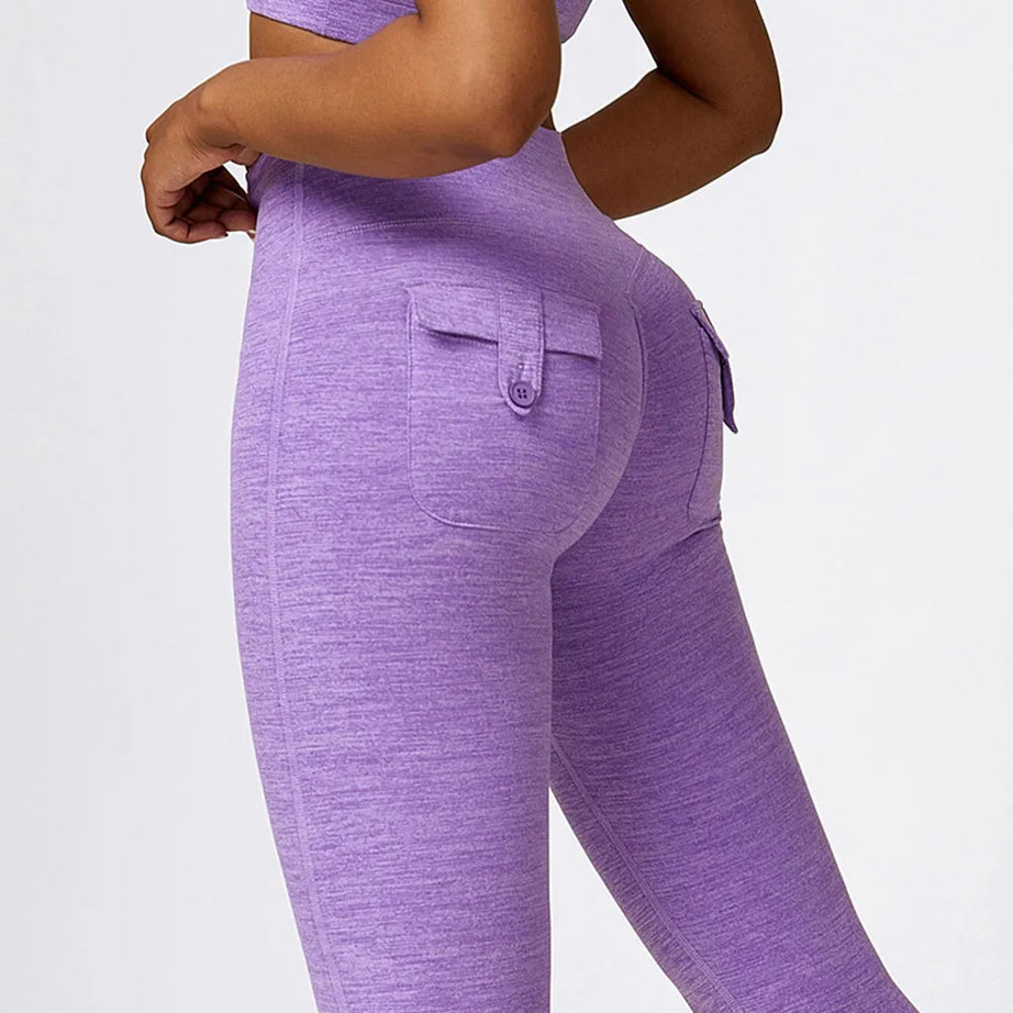 Gym Workout Leggings Women's Pants Sport Yoga Pants Pocket - Premium  from vistoi shop - Just $39.99! Shop now at vistoi shop