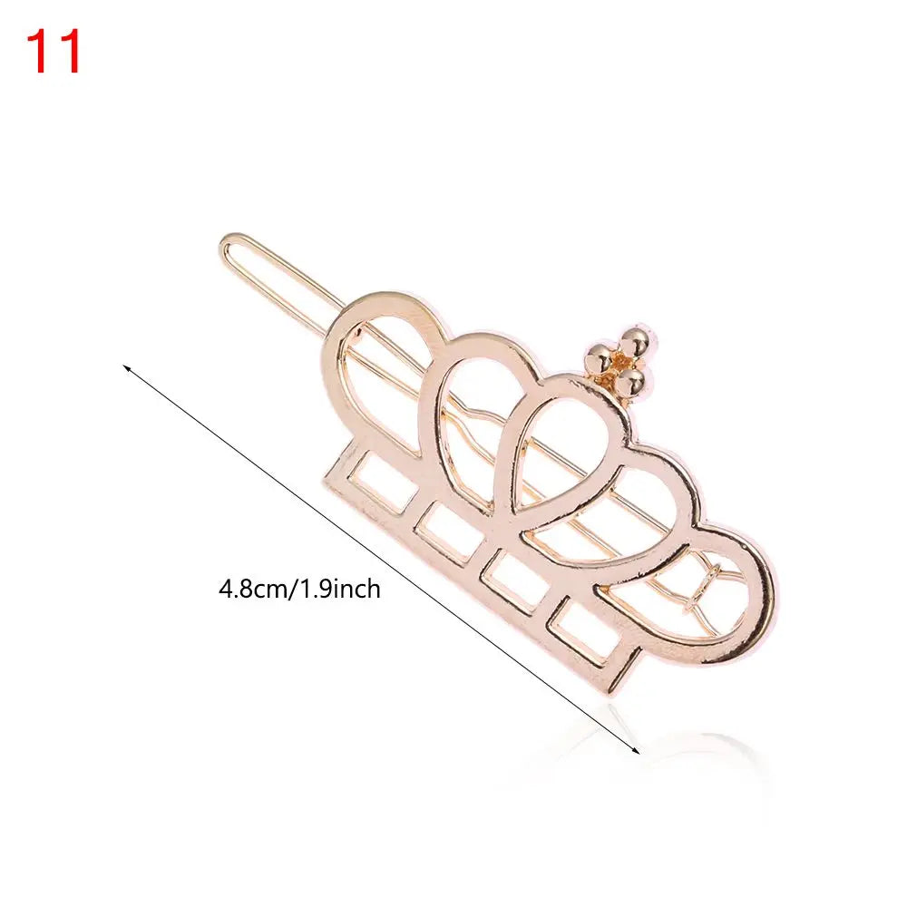 Geometric Ponytail Hairpins Bobby Pins Knot Hair - Premium  from vistoi shop - Just $12.99! Shop now at vistoi shop