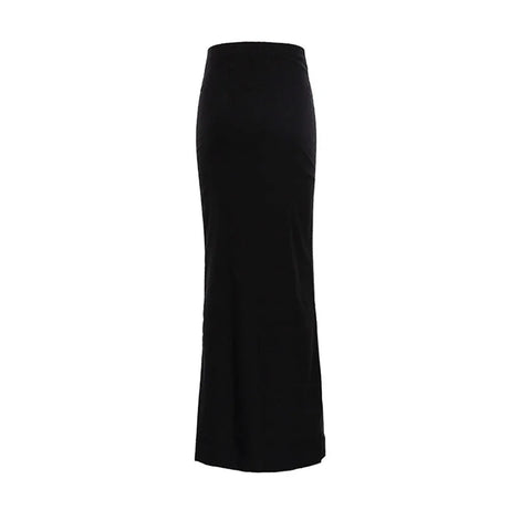 Fashion For Women Black Long Skirts High Waist Slim Skirts - Premium  from vistoi shop - Just $29.82! Shop now at vistoi shop