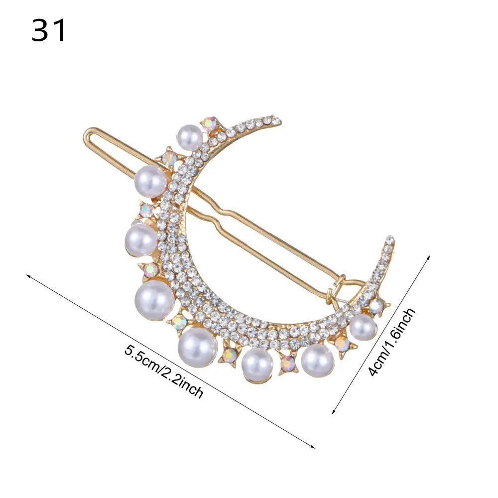 Geometric Ponytail Hairpins Bobby Pins Knot Hair - Premium  from vistoi shop - Just $12.99! Shop now at vistoi shop