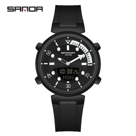 Dual Display Women Watches Waterproof Women Sports - Premium  from vistoi shop - Just $33.99! Shop now at vistoi shop