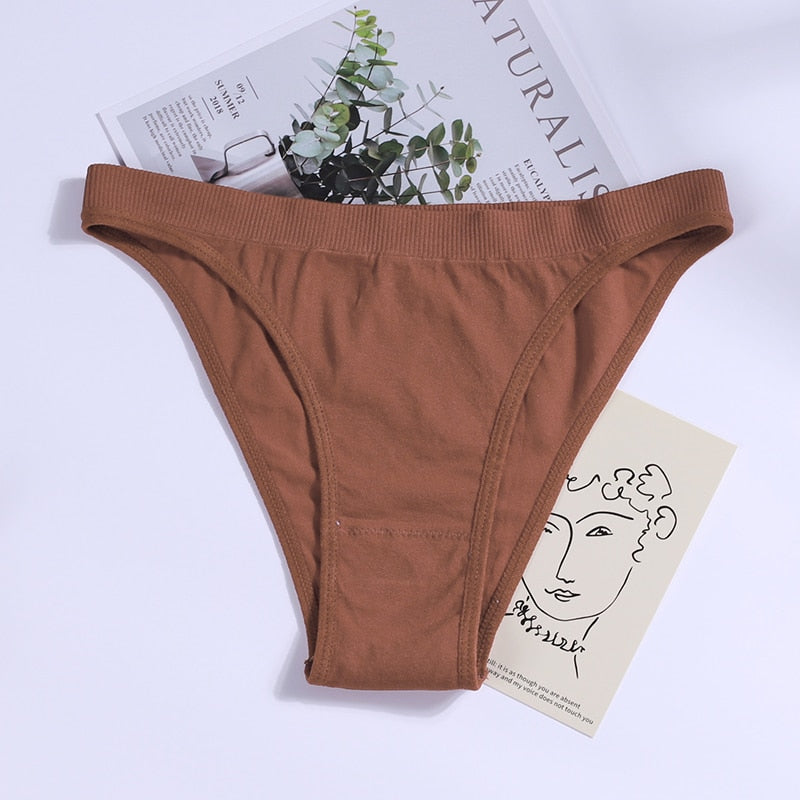 2PCS Underwear Low Rise Briefs Underpants