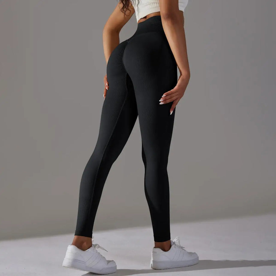 Yoga Pants Women Fitness Running High Waist Slim Leggings Push Up - Premium  from vistoi shop - Just $32.99! Shop now at vistoi shop