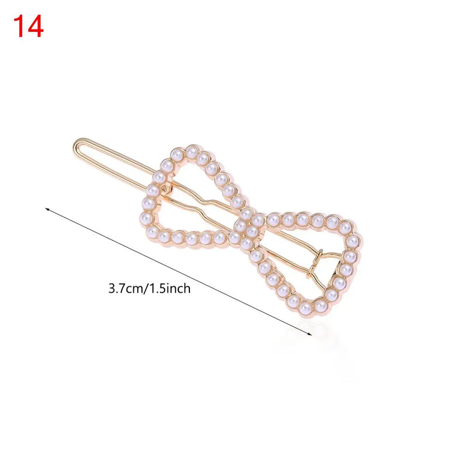 Geometric Ponytail Hairpins Bobby Pins Knot Hair - Premium  from vistoi shop - Just $12.99! Shop now at vistoi shop