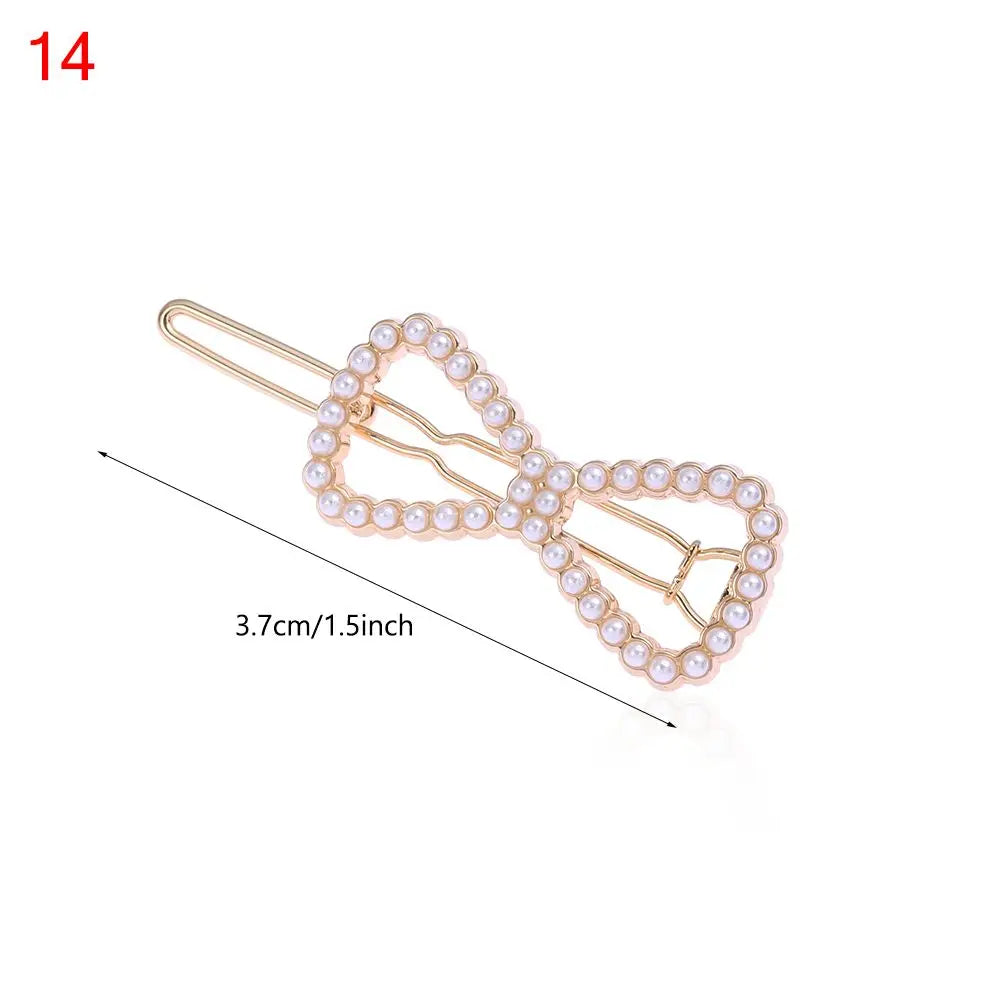 Geometric Ponytail Hairpins Bobby Pins Knot Hair - Premium  from vistoi shop - Just $12.99! Shop now at vistoi shop