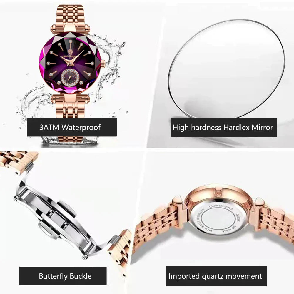 Women Watch Top Brand Fashion Waterproof Stainless - Premium  from vistoi shop - Just $35.99! Shop now at vistoi shop