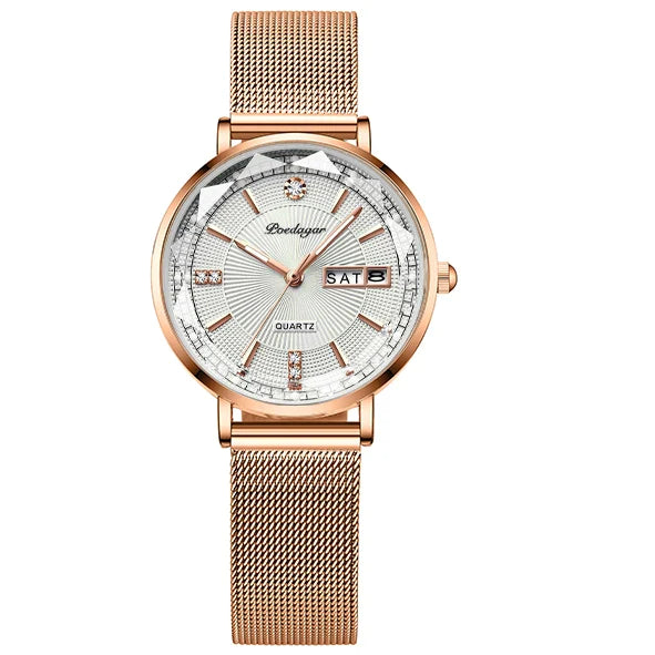 Watch Rose Gold Fashion Quartz Watches Top Brand - Premium  from vistoi shop - Just $34.99! Shop now at vistoi shop