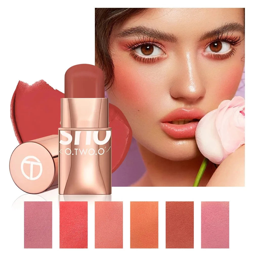 Best Blush Stick Cream Blusher 6 Colors Waterproof Makeup - Premium  from vistoi shop - Just $26.99! Shop now at vistoi shop