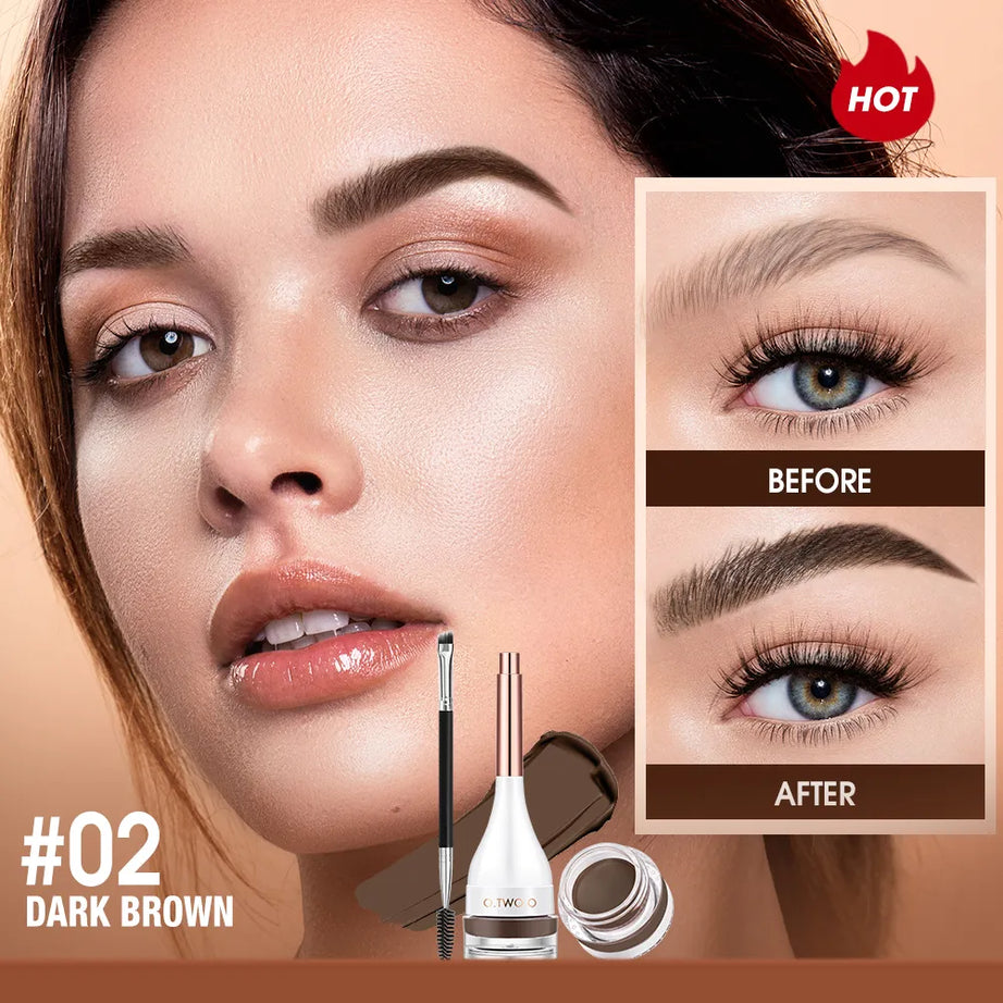 Eyebrow Gel Brow Cream 4 Colors Waterproof Makeup - Premium  from vistoi shop - Just $34.49! Shop now at vistoi shop